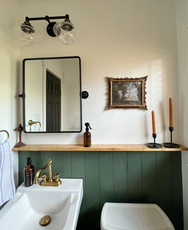 MODERN COTTAGE BATHROOM MAKEOVER